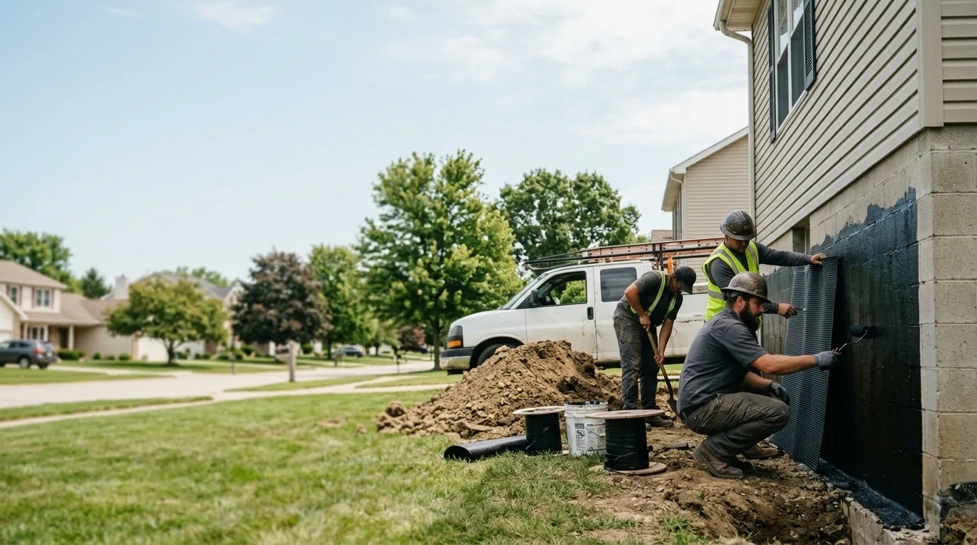 Basement Waterproofing in Cordova, IL near me